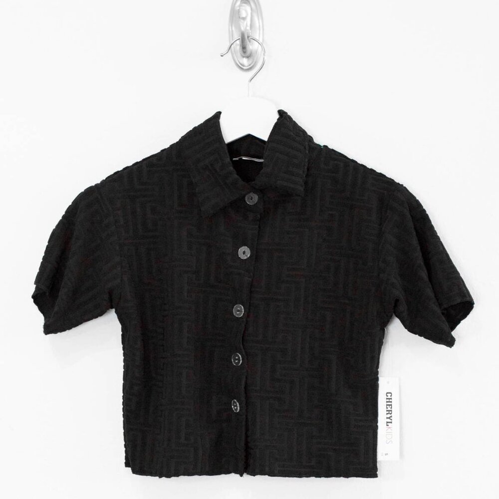 Girl's black matching set - NEW